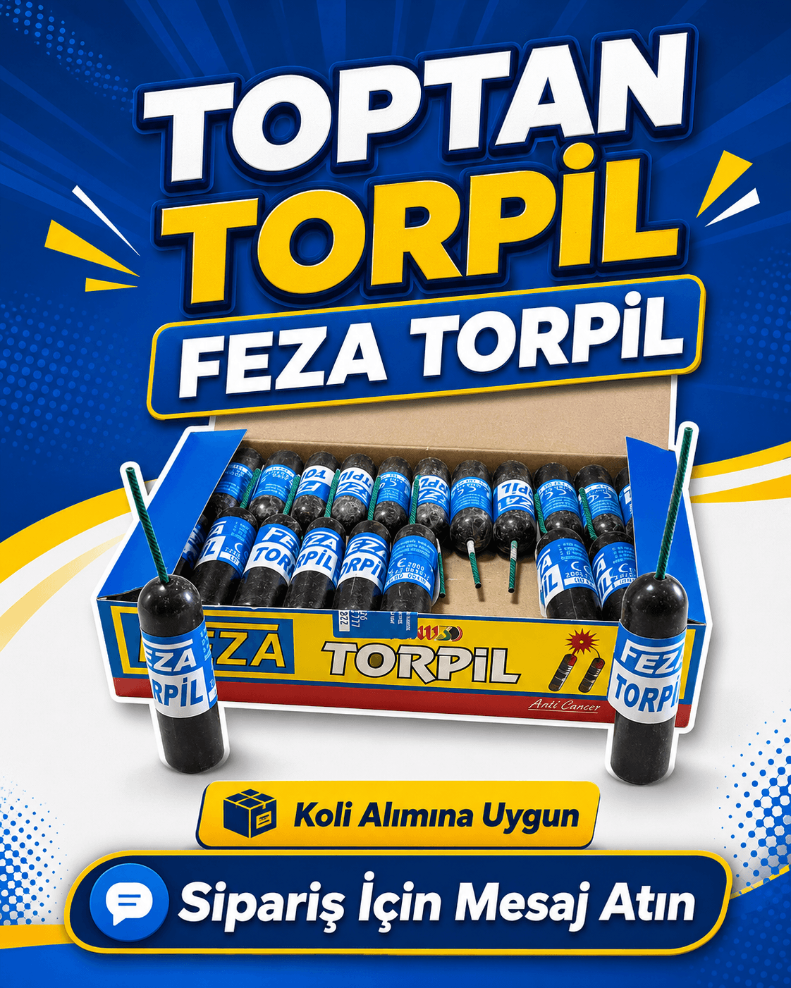Torpil havai fişek patlatma anı